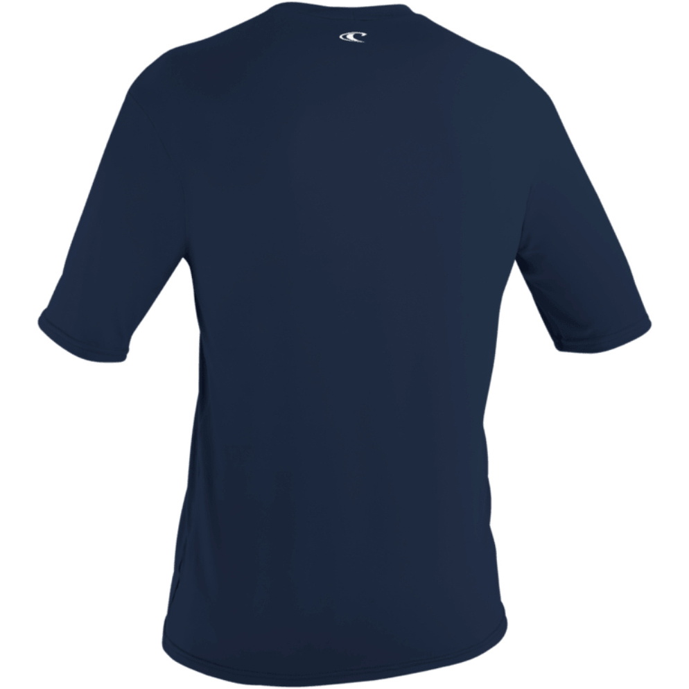 2026 O'Neill Da Uomo Basic Skins Camicia Da Sole A Maniche Corte 5715 - Navy